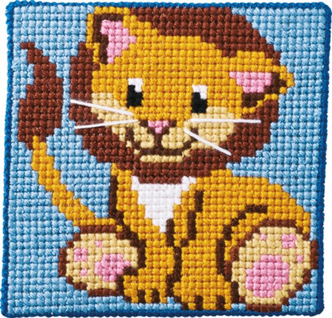 Hovedbilde Løve 25 x 25 cm