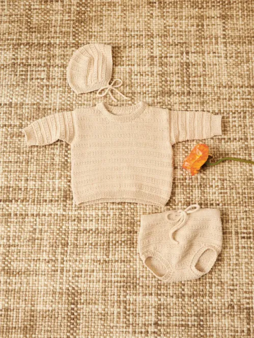 Hovedbilde Fillip Sweater, Diaper pants og Bonnet 