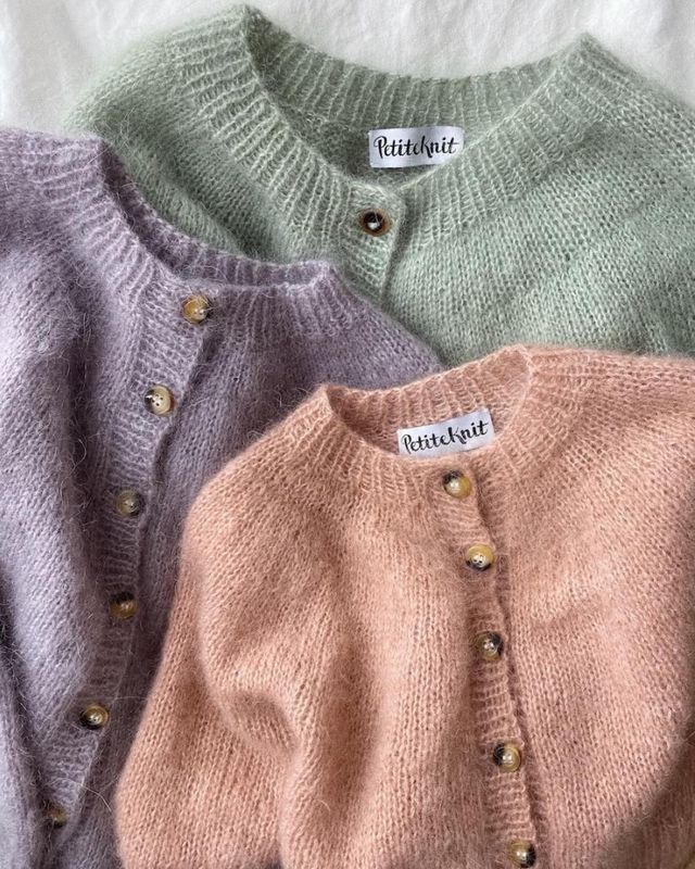 Novice Cardigan - Mohair Edition