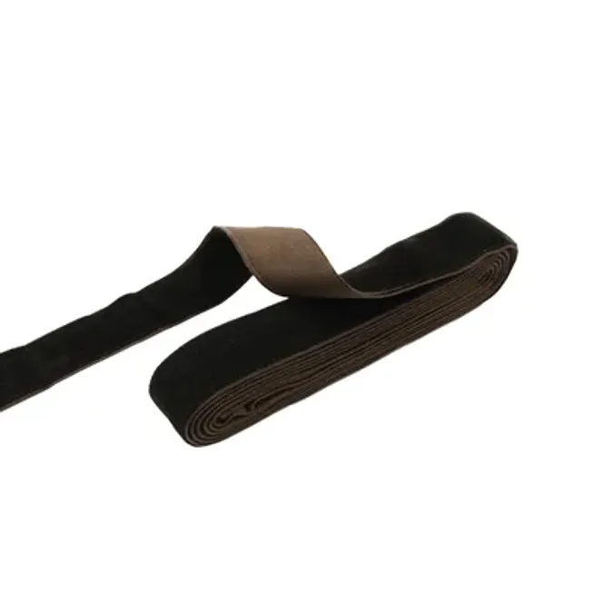 Hovedbilde Fløyelsbånd - Mørk brun 20 mm